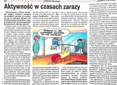 Ciągła aktywność ruchowa. Zajęcia domowe Pilates w stanie koronawirusa w Janowie Lubelskim – marzec 2020 r.