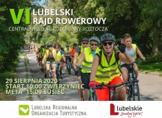 Zaproszenie na VI Lubelski Rajd Rowerowy - Centralny Szlak Rowerowy Roztocza - 29 sierpnia 