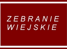 Zapraszamy na zebrania sołeckie – 27 września – Łążek Garncarski, 28 września – Biała II