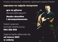 Janowski Ośrodek Kultury zaprasza na zajęcia muzyczne