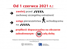 Zmiany w przepisach ruchu drogowego od 1 czerwca 2021 r.