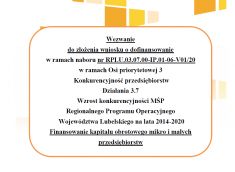 Lubelska Agencja Wspierania Przedsiębiorczości w Lublinie - informacja