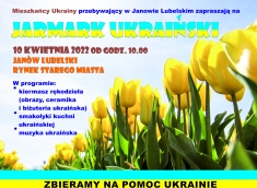 Jarmark Ukraiński 10 kwietnia 2022