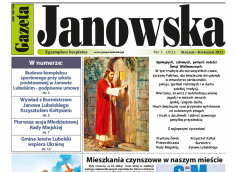 Ukazało się nowe wydanie Gazety Janowskiej Nr 1 (92) Styczeń - Kwiecień 2022