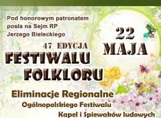 Janowski Ośrodek Kultury zaprasza na Festiwal Folkloru i Kiermasz Regionalny