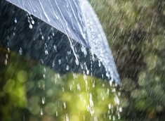 Ostrzeżenia meteorologiczne: powiat: janowski, Intensywne opady deszczu stopień: 1