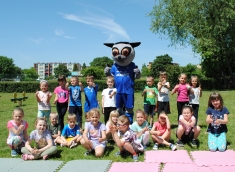 „Żyj zdrowo i na sportowo” - Dzień Dziecka w Publicznym Samorządowym Przedszkolu nr 3  w Janowie Lubelskim