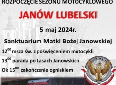 Janowskie rozpoczęcie sezonu motocyklowego - 5 maj